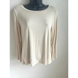 Eliane Rose Butter Yellow Top Size S‎ Anthropologie Lightweight Flowy Soft Girl